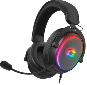 SPEEDLINK CONUX RGB Stereo Gaming Headset - for PC/PS5/PS4/Xbox SeriesX/S/Switch 2/Switch/OLED/Lite , black