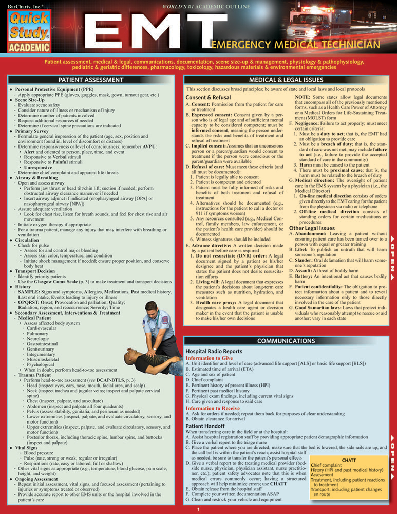 EMT - Emergency Medical Technician main product photo