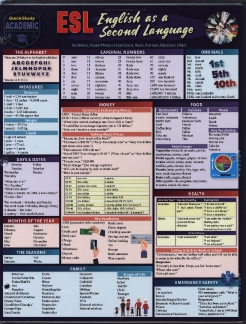 ESL - English as a Second Language main product photo