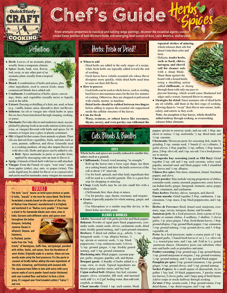 Chef's Guide to Herbs & Spices main product photo