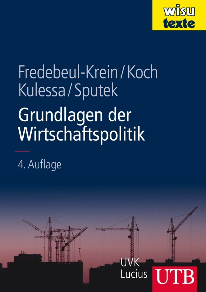 Grundlagen der Wirtschaftspolitik main product photo