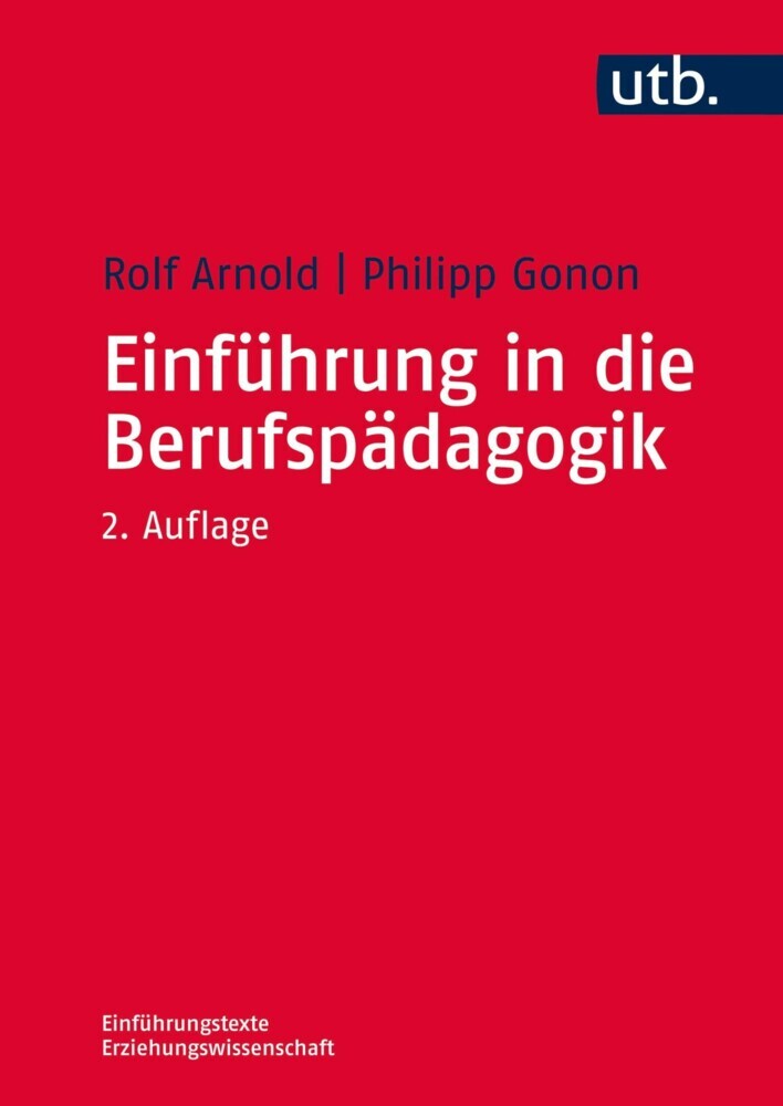 Einführung in die Berufspädagogik main product photo