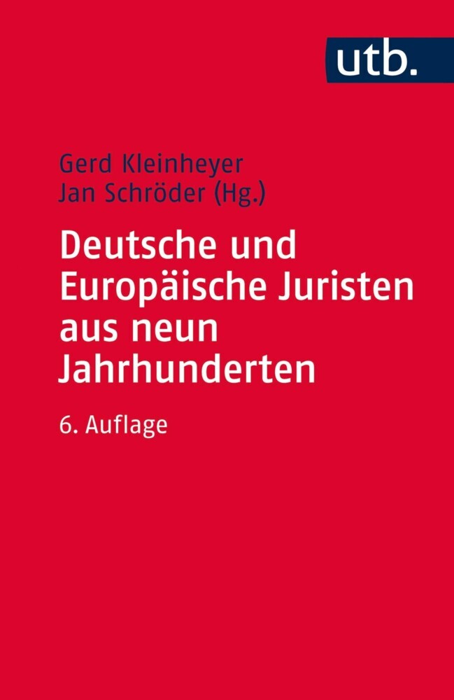 Deutsche und Europäische Juristen aus neun Jahrhunderten main product photo