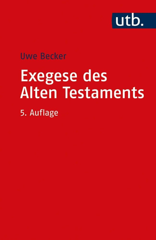 Exegese des Alten Testaments main product photo