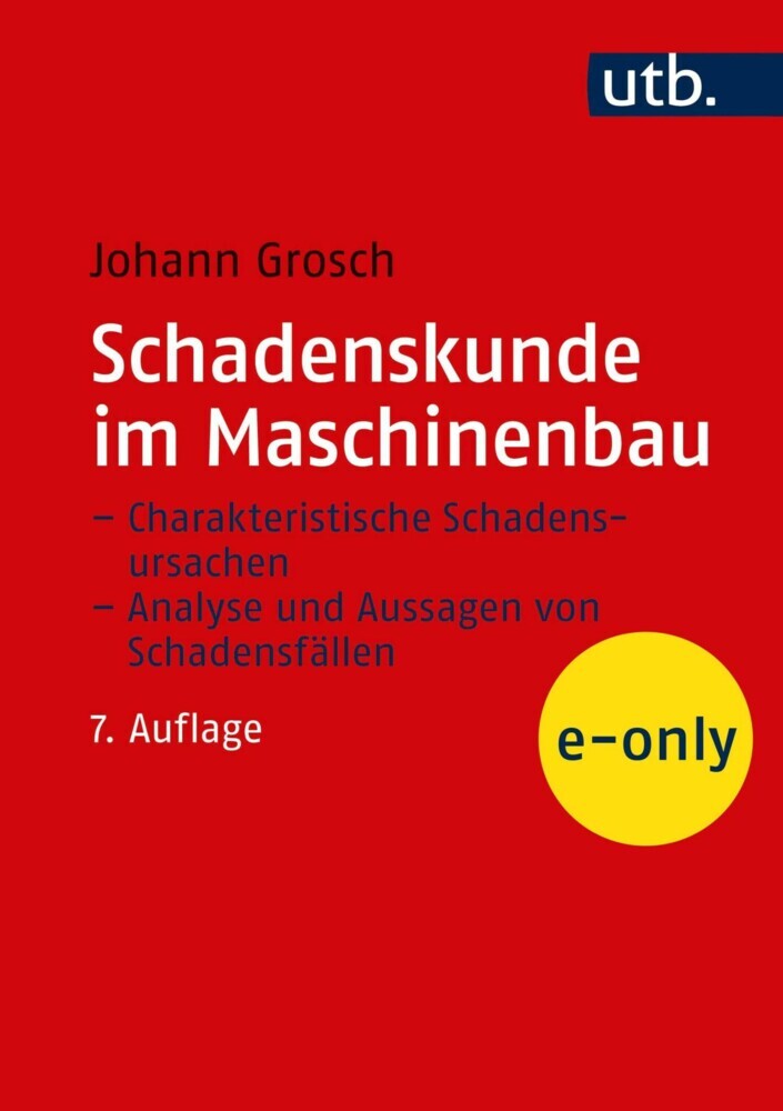 Schadenskunde im Maschinenbau main product photo