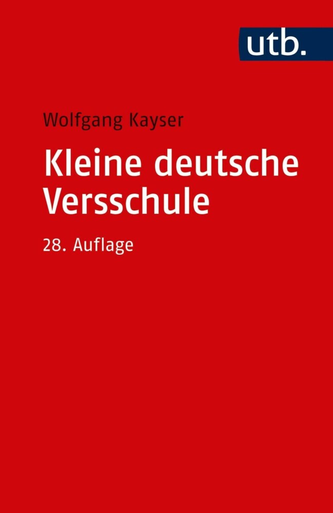 Kleine deutsche Versschule main product photo