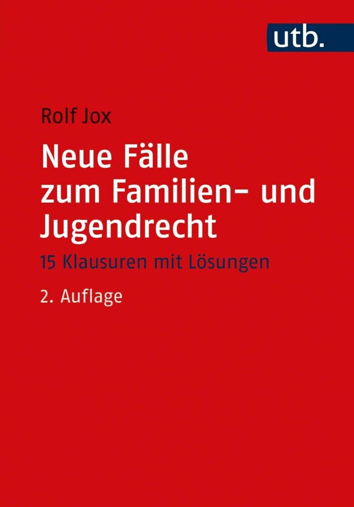 Neue Fälle zum Familien- und Jugendrecht main product photo
