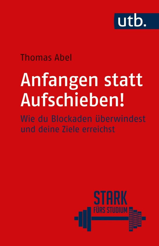 Anfangen statt aufschieben! main product photo