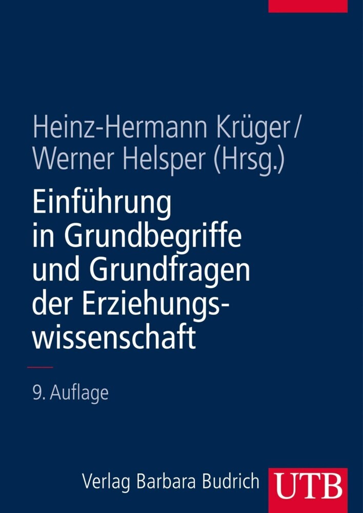 Einführung in Grundbegriffe und Grundfragen der Erziehungswissenschaft main product photo