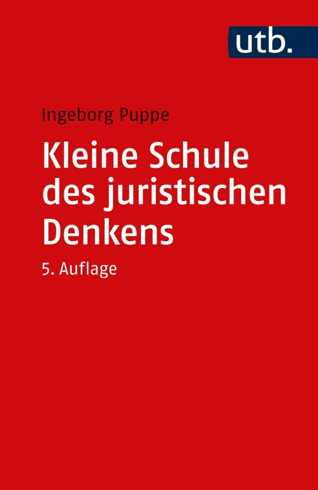 Kleine Schule des juristischen Denkens main product photo