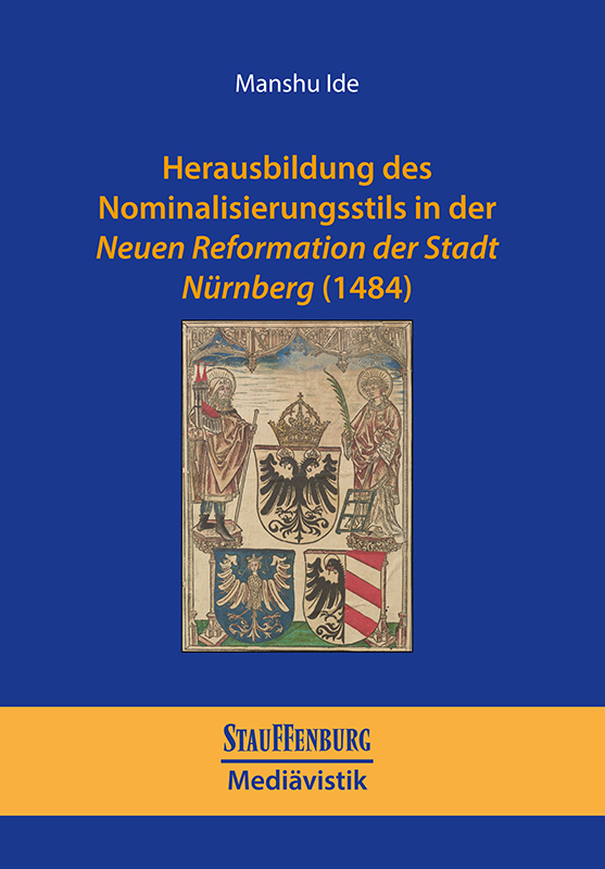 Herausbildung des Nominalisierungsstils in der Neuen Reformation der Stadt Nürnberg (1484) main product photo