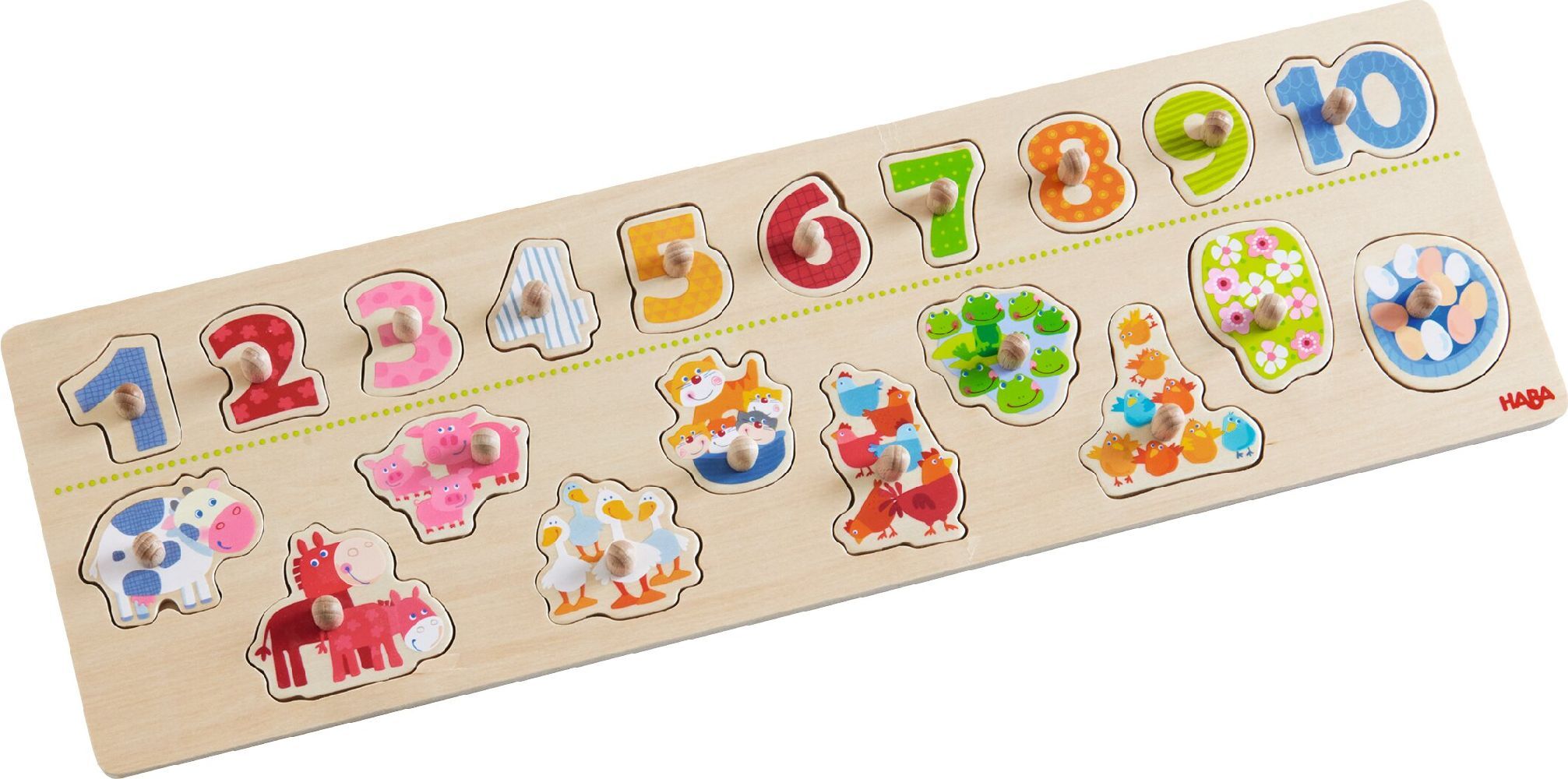 Greifpuzzle Tierischer Zählspaß main product photo
