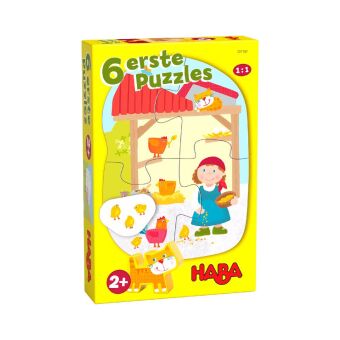 6 erste Puzzles  Bauernhof