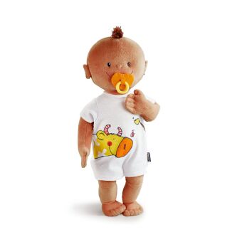 Kuschelpuppe Krümel, braun