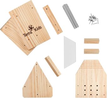 Terra Kids Eichhörnchen Futterhaus-Bausatz