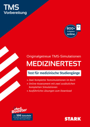 STARK Testsimulationen TMS 2025 - Testaufgaben mit Lösungen, m. 1 Buch, m. 1 Beilage