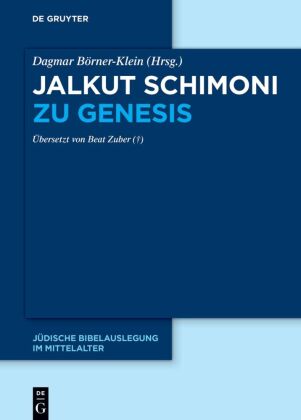 Jalkut Schimoni zu Genesis, 2 Teile
