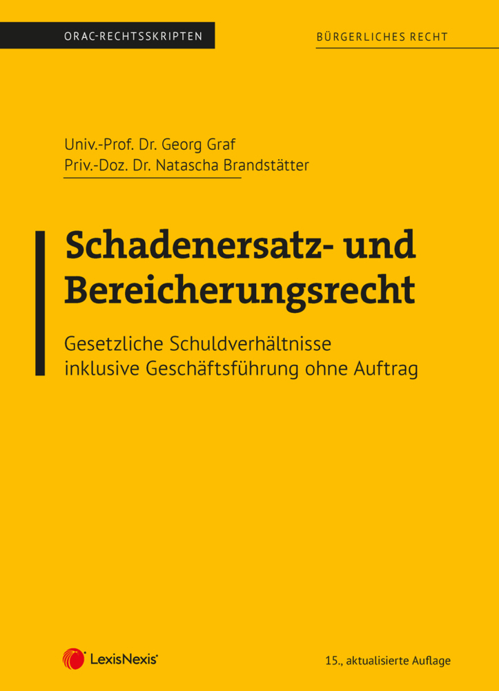 Bürgerliches Recht - Schadenersatz- und Bereicherungsrecht (Skriptum) main product photo