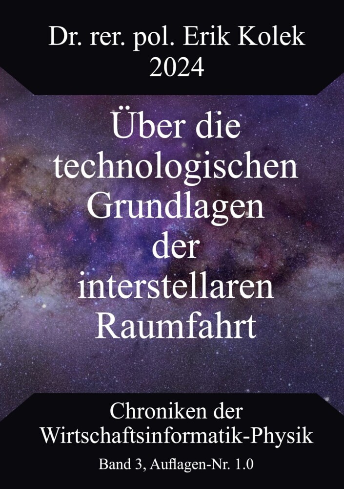 Über die technologischen Grundlagen der interstellaren Raumfahrt main product photo