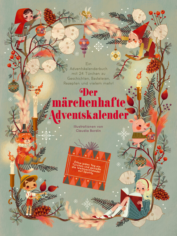 Der märchenhafte Adventskalender. Ein Adventskalenderbuch main product photo