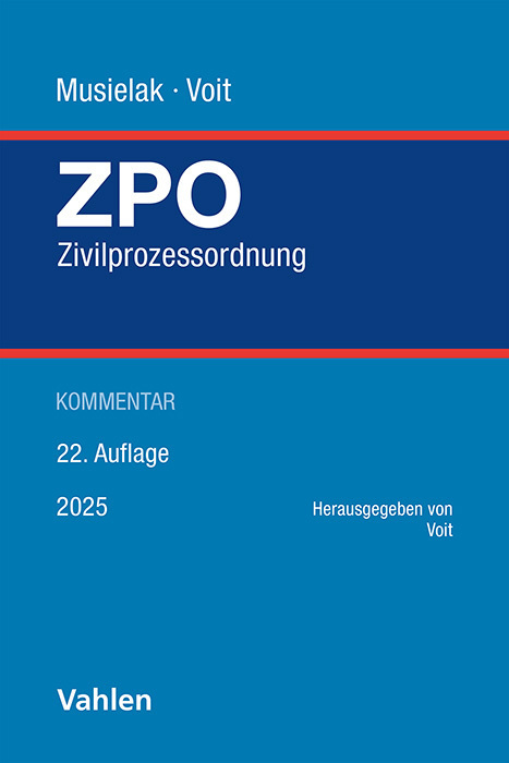 Zivilprozessordnung main product photo