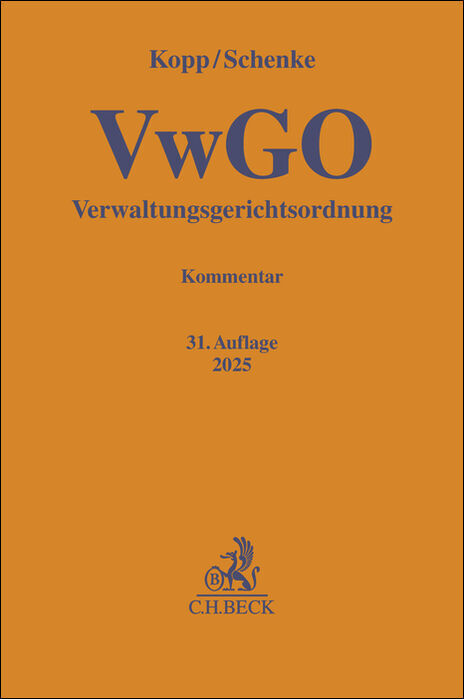 Verwaltungsgerichtsordnung. VwGO main product photo