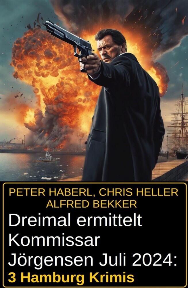 Dreimal ermittelt Kommissar Jörgensen Juli 2024: 3 Hamburg Krimis main product photo