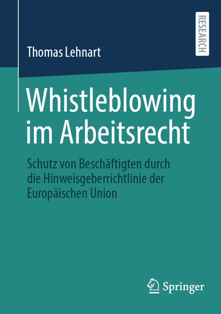 Whistleblowing im Arbeitsrecht main product photo