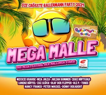 MEGA MALLE - DIE GRÖSSTE BALLERMANN PARTY 2024, 2 Audio-CD
