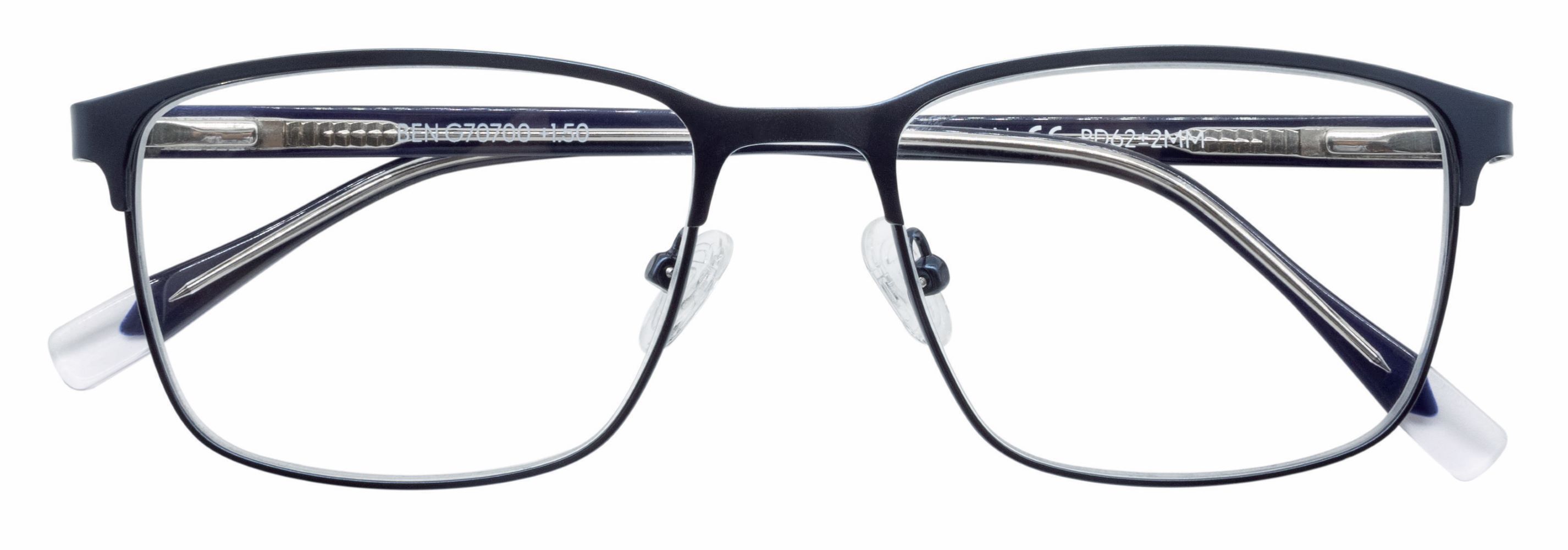 Lesebrille BEN, blau, +1.00 dpt mit Etui main product photo