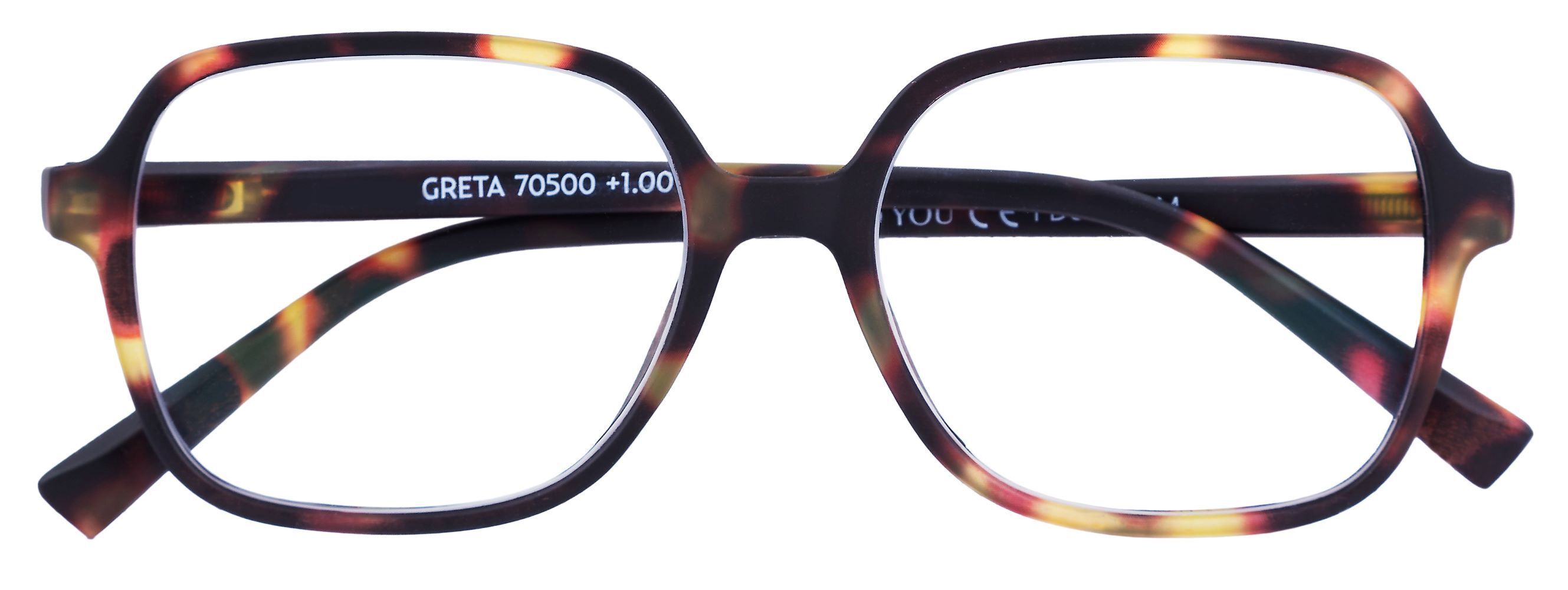 Lesebrille GRETA, havanna, +2.50 dpt mit Etui main product photo