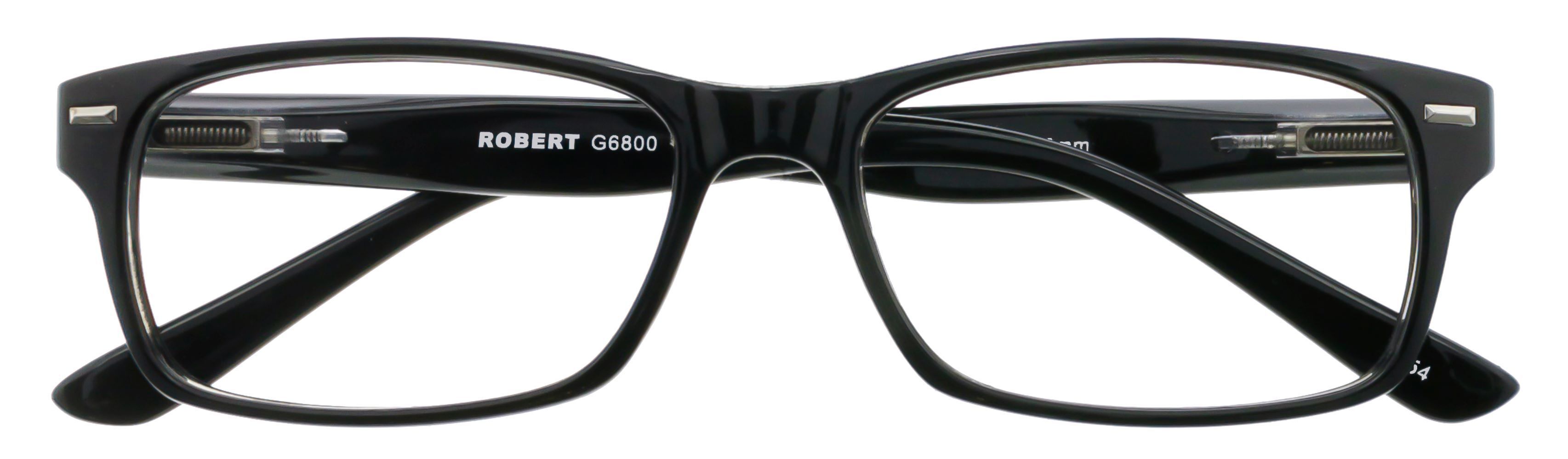 Lesebrille ROBERT, schwarz, +2.50 dpt mit Etui main product photo