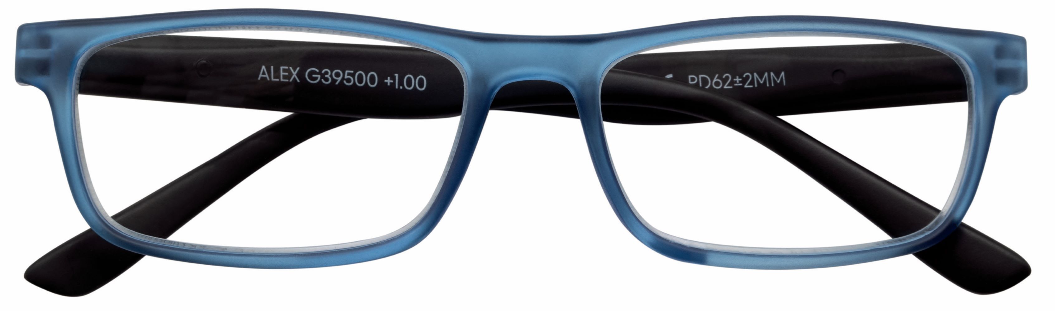 Lesebrille ALEX, blau, +1.00 dpt main product photo