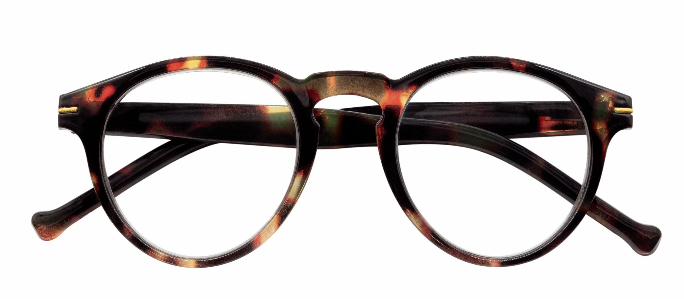 Lesebrille FRANKIE, havanna dunkel, +3.00 dpt mit Etui main product photo