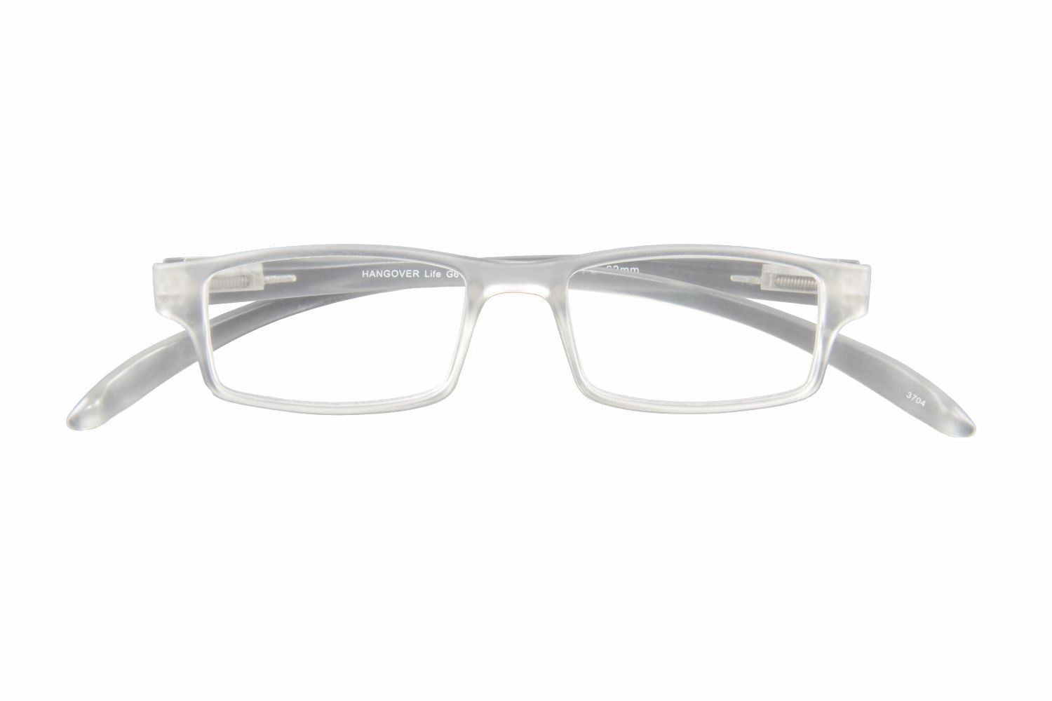 Lesebrille HANG OVER LIFE, kristall, +2.00 dpt mit Etui main product photo