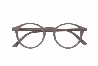 Lesebrille QUINN, grau, +1.00 dpt