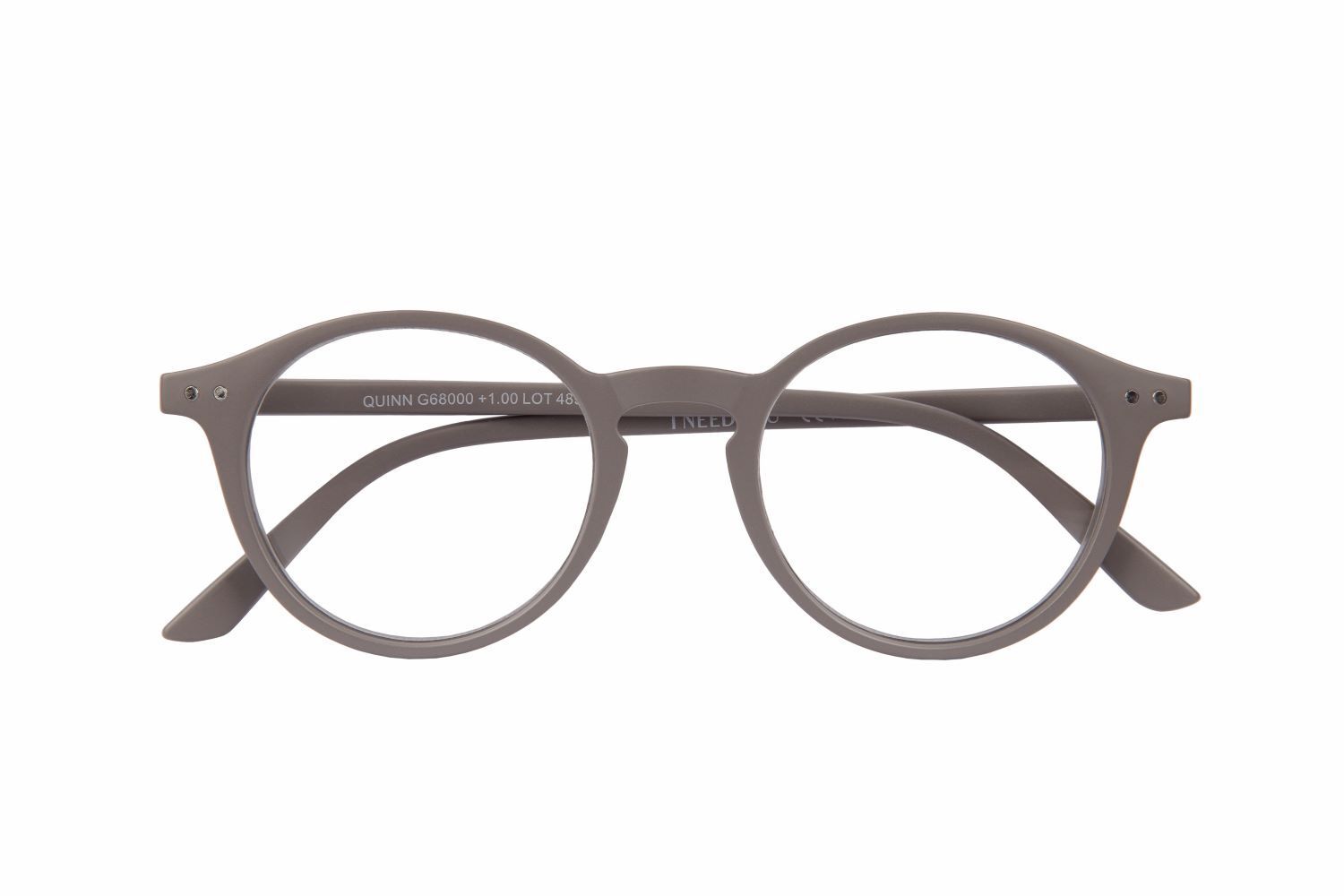 Lesebrille QUINN, grau, +3.50 dpt main product photo