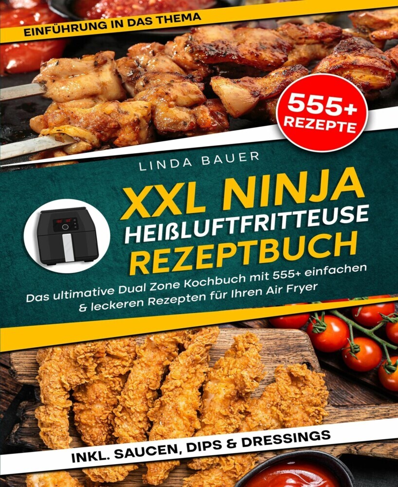 XXL Ninja Heißluftfritteuse Rezeptbuch main product photo