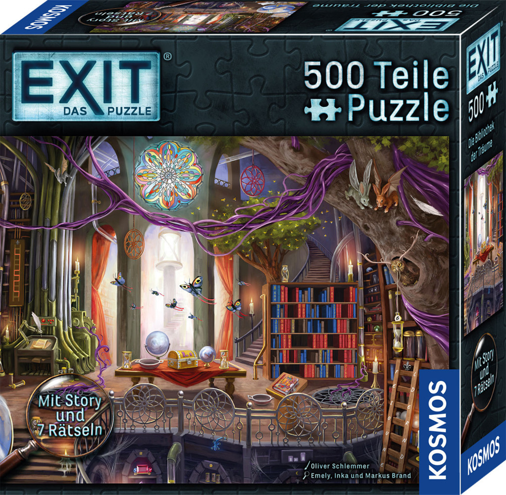 EXIT® - Das Puzzle: Die Bibliothek der Träume main product photo