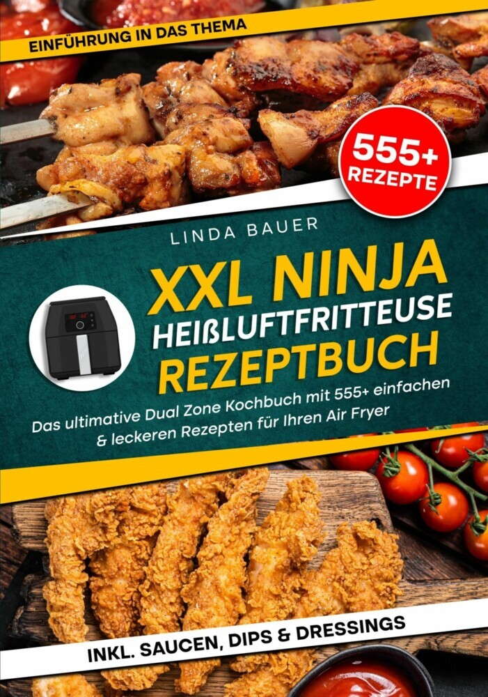 XXL Ninja Heißluftfritteuse Rezeptbuch main product photo