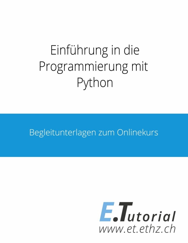 Einführung in die Programmierung mit Python main product photo