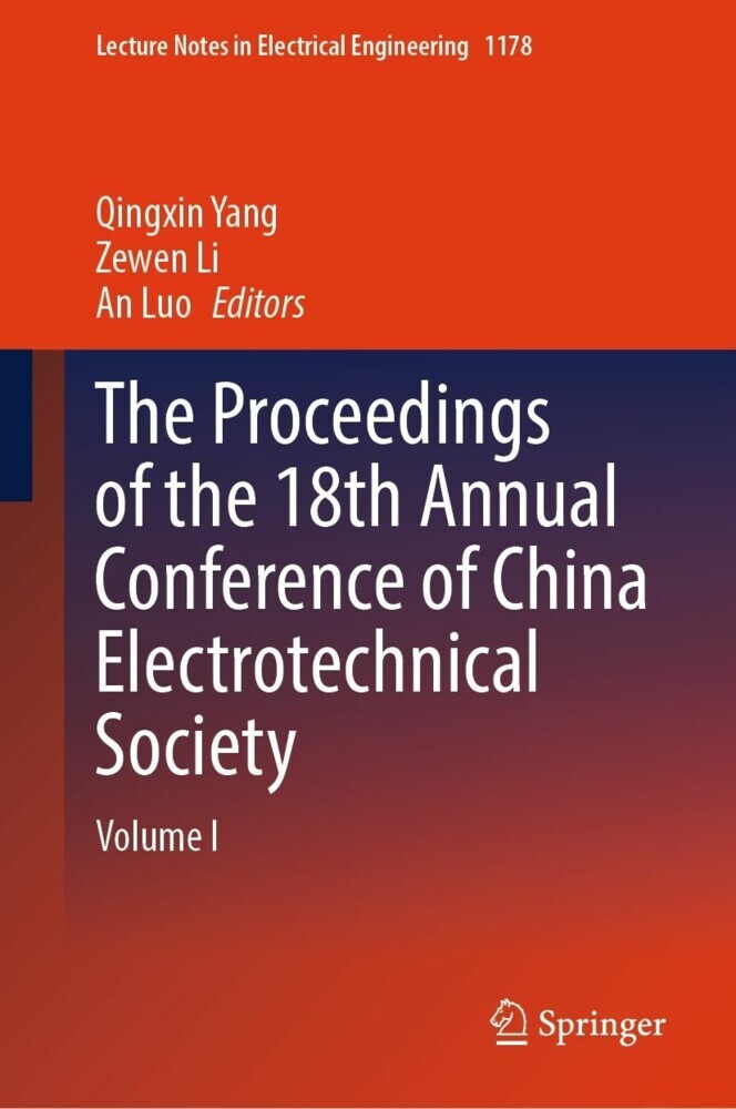The Proceedings of the 18th Annual Conference of China Electrotechnical Society main product photo