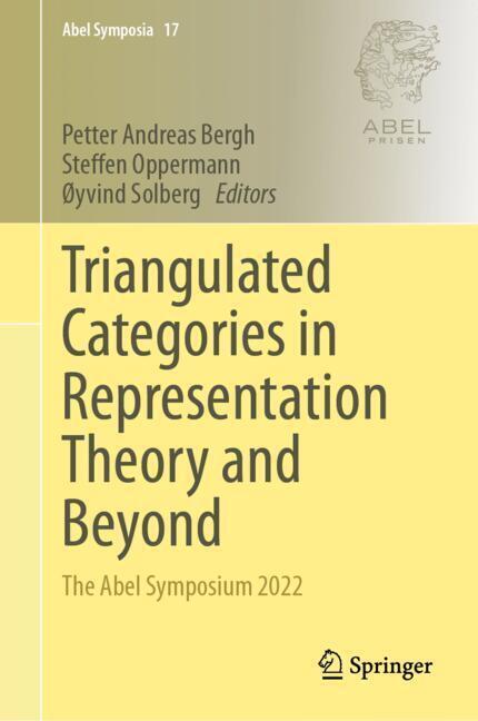 Triangulated Categories in Representation Theory and Beyond main product photo