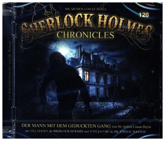 Sherlock Holmes Chronicles - Der Mann mit dem geduckten Gang - Folge 120, 1 Audio-CD main product photo