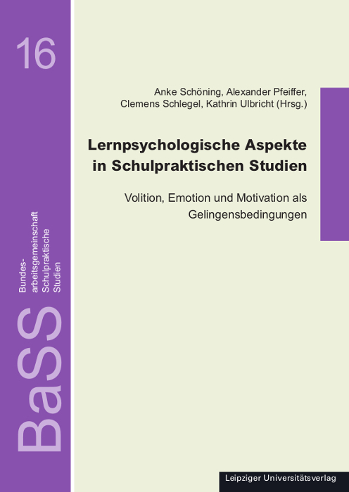 Lernpsychologische Aspekte in Schulpraktischen Studien main product photo
