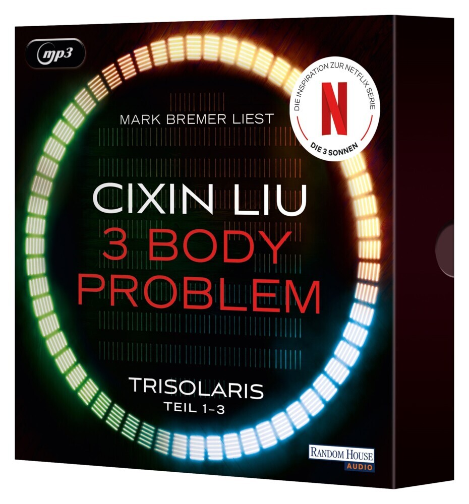 The 3 Body Problem - Die Trisolaris Trilogie, 8 Audio-CD, 8 MP3 main product photo