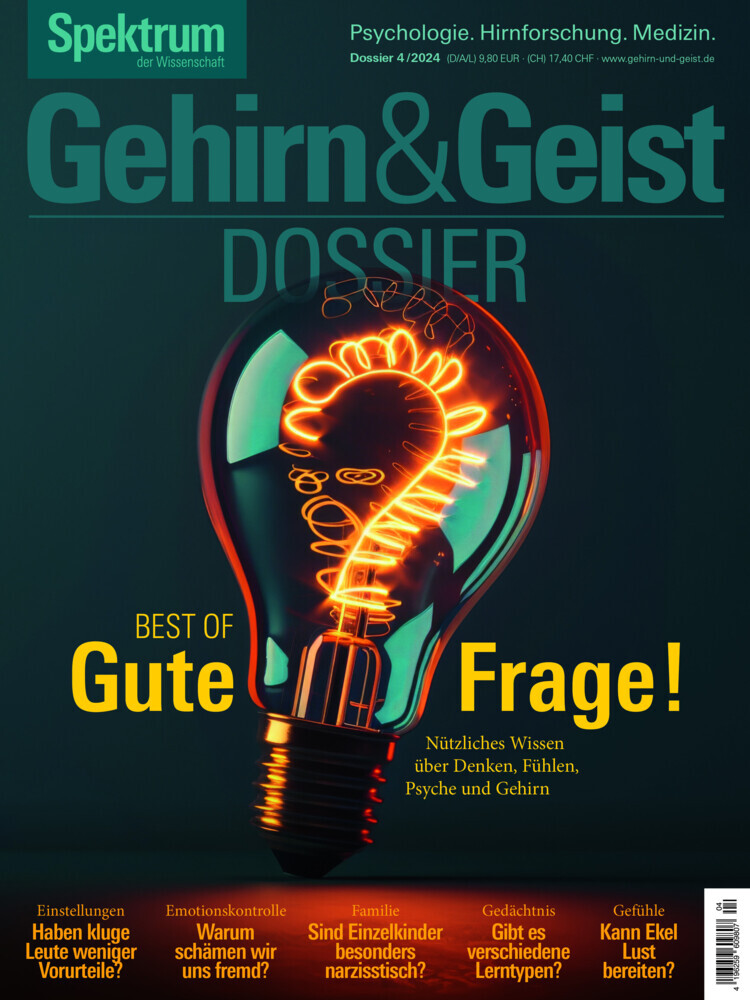 Gehirn&Geist Dossier 4/2024 - Best of Gute Frage! main product photo