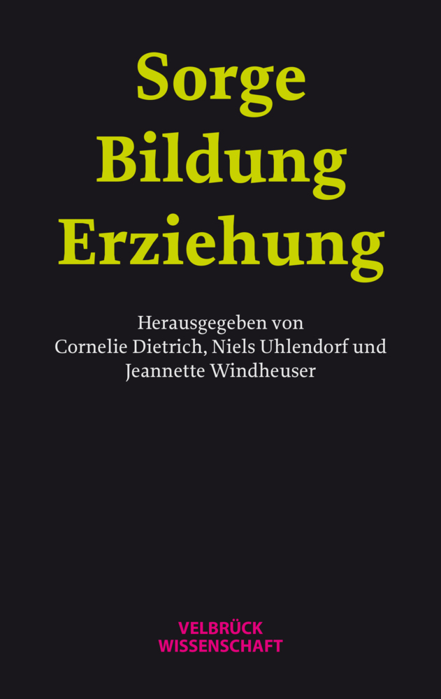 Sorge - Bildung - Erziehung main product photo