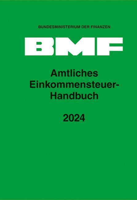 Amtliches Einkommensteuer-Handbuch 2024 main product photo