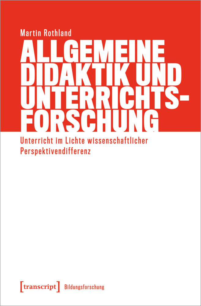 Allgemeine Didaktik und Unterrichtsforschung main product photo